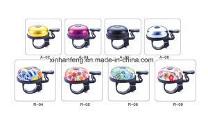 Alloy Bicycle Mini Bell with Plastic Base (HEL-208)